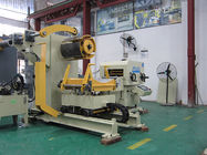 Material Rack And Leveling Machine , Two In One Coil Feeder Leveling Machine