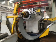 Metal Panel Forming Machine Vertical Shaft Feeder 70~170mm Pass Line
