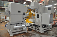 Mitsubishi Servo Motor Safety PLC Sheet Metal Straightener Machine For Air Conditioning Parts