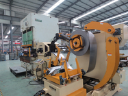 Fully Automatic Servo Roller Feeder Sheet Metal Coil Processing 3 in 1 Leveler Uncoiler Feeder