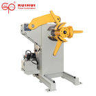 Manual Or Pneumatic Sheet Metal Decoiler Machine For Press Line