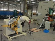 Coil Feed Line -2 In 1 Decoiler Strip Straightener Machine For Roll Material