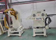 Press Feed Lines Decoiler Straightener Feeder With Coil Loading Car