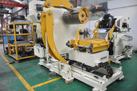 24 M / Min Line Speed  Decoiler Straightener Feeder With 0.3 - 3.2mm Material Thickness