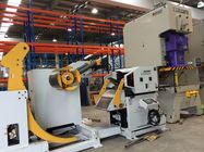 NC Accuracy Uncoiler Steel Decoiling Machine MAC4 -600A Punch Automation