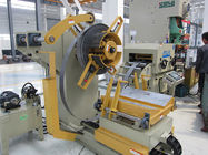 Material Rack And Leveling Machine , Two In One Coil Feeder Leveling Machine