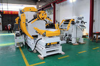 High Accuracy Stamping And Leveling Machine , Low Noise Punch Feeding Process
