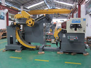 Low Noise Steel Coil Uncoiler Leveling Machine , Punch High Speed Feeder Machine