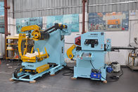 Automatic Feeder Decoiler And Straightener Cutting Production Line CE , ISO Certification