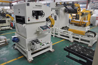 Double Head Leveling 3 In 1 Feeder , Material Punch Stamping Press Feeder
