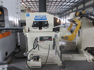 High Speed Steel Coil Uncoiler / Automobile Stamping Punch Servo Feeder