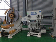 18KW Decoiling And Straightening Machine , Ball Screw Mold Processing Grommet Steel Perforating Machine