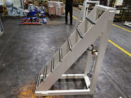 Steel Bar Decoiler Straightener Feeder / Metal Material Roll Stamping Automation 3 In 1 Feeder