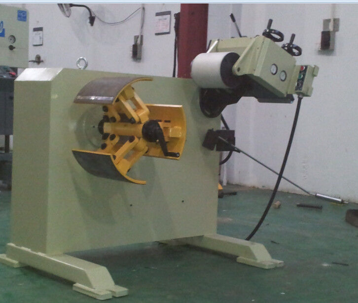 Light Metal Coil Automatic Decoiling And Straightening Machine For Press Machine