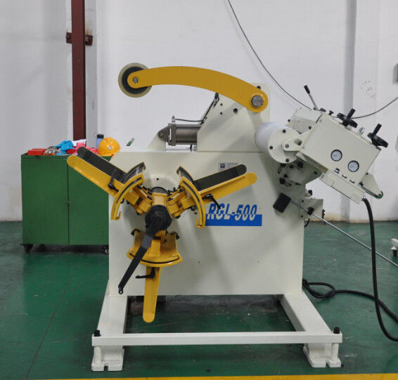 Roller Steel Coil Straightening Machines For Metal Stamping Electric Parts