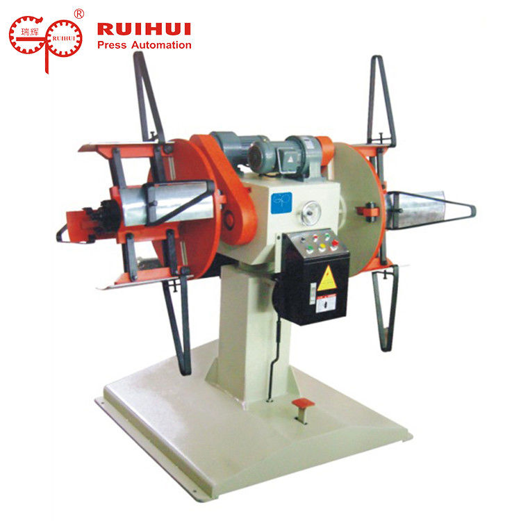Vertical Double End Coil Steel Decoiling Machine For Aluminium Sheet (MDW-200)