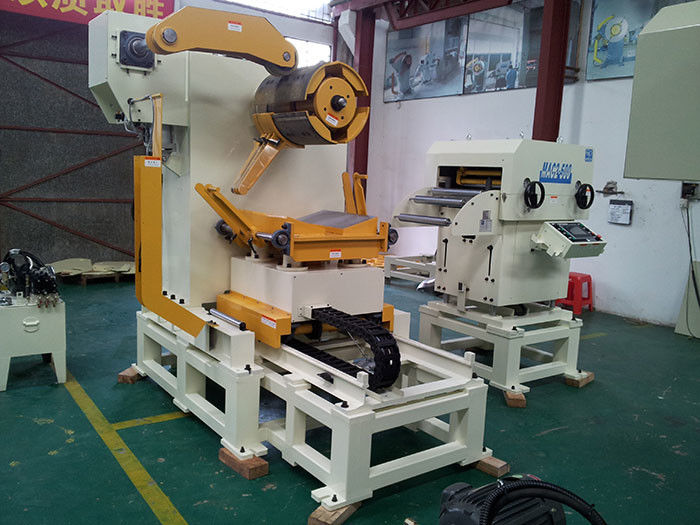 Air Decoiler Straightener Feeder Metal Forming Material Stamping Automation