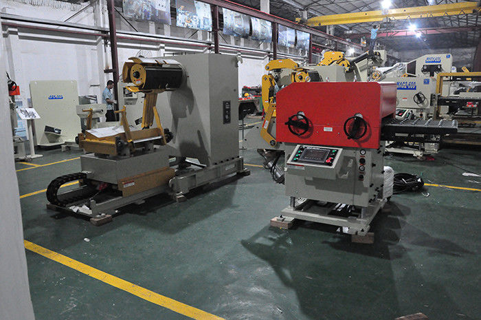 Automatic Feeding NC Decoiler Straightener Feeder Low Melting Point Alloy Stamping