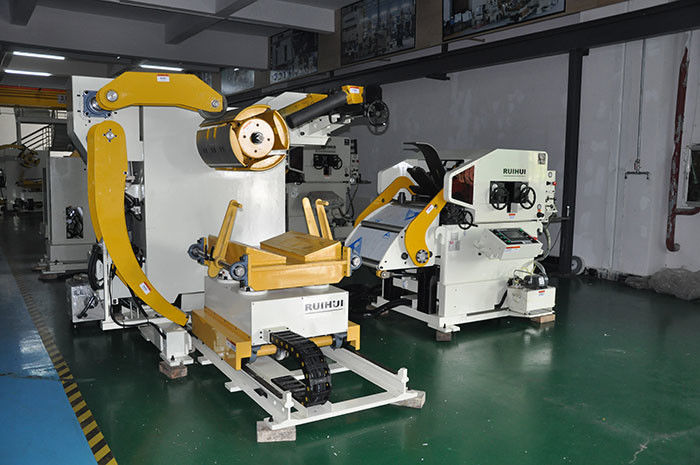Automation Metal Straightener Equipment Heavy Duty Material Frame Wafer Stamping Processing