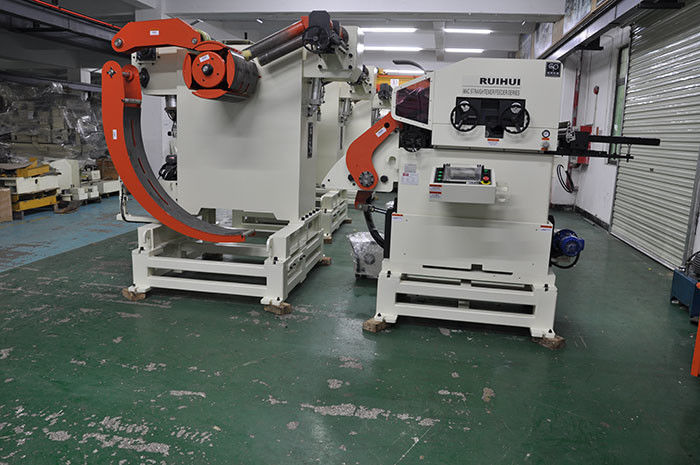 3 In One Automatic Feeder Sheet Metal Decoiler Auto Parts Stamping Equipment